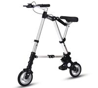 8 Inch Folding Bike Ultra-Light Mini for Adults Portable Single Speed