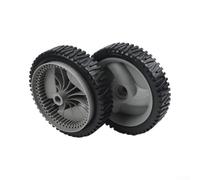 8 Inch Front Drive Wheels with 53 Tooth Plastic Gear and Rubber Tyre for Self Propelled Walk Behind Lawn Mower Replacement Parts Compatible with For 194231X427 532403111 583719501 Garden Tractor