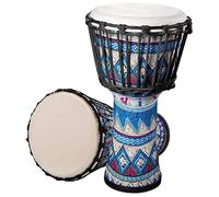 8 Inch Goatskin Drumhead Drums, Djembe African Drum, Has a Fantastic Vocal Range, for Home Decor Lovers(1 Piece)