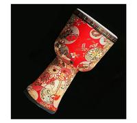 8-inch Handmade African Drum Without Tuning Student Adult African Hand Drum Instrument African Drum for Beginners (Color : B)