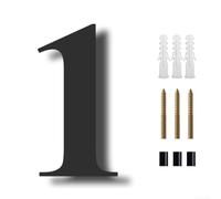 8 Inch House Numbers for Clear Address Display, Floating Design for Easy Installation on Various Surfaces (1)
