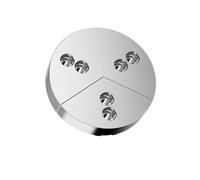 8-inch Hydraulic Fan-Shaped Claws, 3 Soft Pancake Claws, Pitch 1.5, Height 50/60/80mm