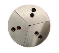 8-inch Hydraulic Fan-Shaped Jaws with 3 Soft Jaws Suitable for Hydraulic and Pneumatic Chucks(8 inch 37mm high)