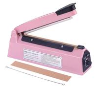 8 Inch Impulse Bag Sealer Impulse Heat Sealer Manual Poly Bag Sealer for Plastic and PP Bag Heat Sealing
