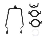 8 Inch Lamp Shade Harp Kit Adjustable Metal Holder DIY Table Floor Stand | This adjustable metal harp kit allows you to customise the height of your lampshade to suit various table or floor stands.