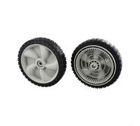 8-Inch Lawn Mower Wheels Replacement for Craftsman For Yard-Man, Part# 634-0190A 734-04581, 8" x 1.75" with 1/2" Center Hole, Plastic(2pcs)