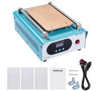 8 Inch LCD Screen Separator Machine, UYUE948T Built-in Vacuum Pump LCD Separator with PID Temperature Control,Phone Screen Removal Tool Kit with 3 Silicone Pads, for Smartphone Tablet,UK Plug