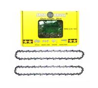 8 Inch Mini Chainsaw Replacement Chain 2pcs, 1.1mm (0.043 Inch) Gauge, 1/4 Inch LP, 45 Drive Links, Chain Length 28 cm Fit for Battery Handheld Chainsaws, Garden/Orchard/Farm Use