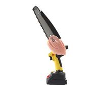 8 Inch Mini Electric Chain Saw Household Handheld Rechargeable Small One-Handed Logging Saw Garden Lithium Rechargeable Electric Saw