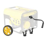 8-Inch Never-Flat Generator Wheel Kit for Predator 4000 6500 8750 Watt Generators, Equipped with an Adjustable Handle