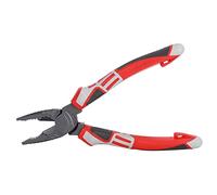 8 inch Pliers Multifunctional German Electrician Pliers Wire Stripper Cable Cutters with Transparent Electrophoretic Paint for Electricians or Household Use