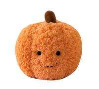 8-Inch Plush Pumpkin Stuffed Toy - Ultra Soft Fruit & Veggie Doll for Kids,Christmas & Anniversaries, Big Huggable Plushie for Boys & Girls
