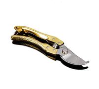 8 inch Pruning Shears - Gardening Scissors Bypass Pruners, Tree Trimmers, Hand Pruner Clippers(Gold)