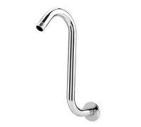 8 Inch Shower Head Bracket 201 Stainless Steel Extension Arm High Rise S-Curved Bathroom Accessories for Shower Head Extension