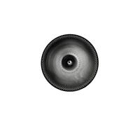 8 Inch Splash Cymbal Low Volume Small Quiet Silent Cymbal For Pratice (Black)