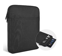 8 Inch Tablet Case Cover Compatible with Amazon Kindle Fire 8/Fire 8 Plus, iPad mini 7 6/7.9", iPad mini 5 4 3 2 1, Samsung Galaxy Tab A7 Lite/Tab A - Black