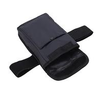 8 Inch Tablet Sleeve Bag, Tablet Pouch Bag with Waist Strap, for Small Electronics and Accessories, End on End Poplin Material with Shockproof Design, Black