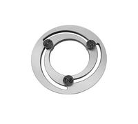 8 Inch Three Jaw Chuck Ring Trimmer,Adjustable Steel Soft Jaw,for Lathe Chuck Bore Repair Claw Device