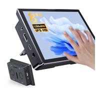 8 Inch Touch Screen for Raspberry Pi, 5 Point Touch Screen 1280 x 800 IPS Portable Monitor with Dual Signal HDMI Interface for Raspberry Pi 5/4B/3B+/3B/B+ Jetson Nano