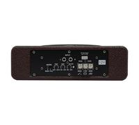 8 Inch Underseat Active Car Subwoofer, 200W Rated, 600W Peak, Built-in Amp | Adjustable gain, low-pass crossover, phase and 0-12 dB bass boost allow precise tuning to suit your sound system.