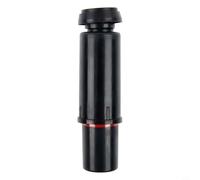 8 Inch Vacuum Air Pump Suction Cup Hand Pump for Tile Glass Extractor, 200mm Large Rock Lifting Tool Accessory with Protective Cover, Black Plastic Manual Sucker for Home Garden Workshop