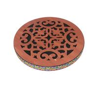 8 Inch Water Stream Drum, Rain Disk "Water-Fall" Ocean Drum| Natural Wood Percussion Instrument, Simulates Rainfall Flowing Water Sounds | for Sound Healing, Yoga Meditation, Music Performance
