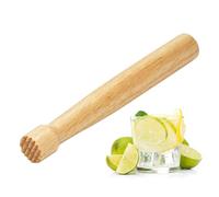 8 Inch Wooden Muddler for Cocktails, Home and Bar Muddler for Mojitos, Fruit Drinks, Sturdy Wood, Professional Bar Tool