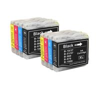 Go Inks Ink Cartridges – Replace Brother LC970 & LC1000 – Compatible Non‑OEM – 2 Sets (B/C/M/Y)