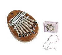8 Key Exquisite Finger Thumb Piano,Finger Thumb Piano,Mini Thumb Piano with 8 Key Finger,Portable Mini Pocket Hand Piano Thumb Piano,Musical Good Accessory Pendant Gift