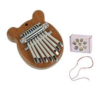 8 Key Exquisite Mini Finger Thumb Piano Portable Musical Pendant Gifts For Music Lover Musical Beginner Instrument Kids