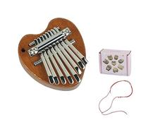 8 Key Kalimba Instrument Mini Musical Keyboard Thumb Piano Wooden Gifts Thumb Piano Acrylic Christmas Portable Gift