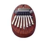 8 Key Mini Kalimba Thumb Piano Solid Wood Finger Piano Portable Marimba with Lanyard, Gift forBeginners