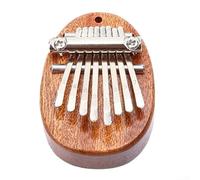 8-Key Wooden Music Box for For mini Kalimba Thumb Player with Ergonomic Layout Supporting Intuitive Melody Creation