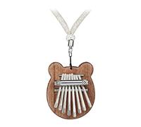 8 Keys Kalimba Mini Thumb Piano Finger Mahogany Percussion Pocket Musical