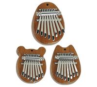 8 Keys Kalimba - Small Wood Finger Piano, Thumb Piano for Home, Travel, Hotel