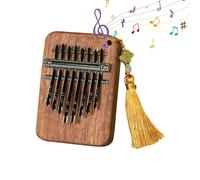 8 Keys Mini Finger Thumb Piano Thumb Piano, Viola Instrument 8-Key Thumb Piano, Decorative Finger Instruments, Cute and Portable with Lanyard