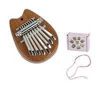 8 Keys Mini with Lanyard Wooden Finger Piano Musical Instrument (Cat)