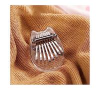 8 Keys thumb piano mini kalimba finger piano crystal kalimba thumb piano small musical instrument