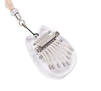 8 Keys Thumb Piano Portable Acrylic Finger Piano Beginner Keyboard Instrument Gifts For Kids Adults And Beginners