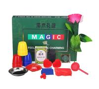 8 Kinds Trick Sets Magic Play With DVD Teaching Professional Magic Tricks Stage Close Up Magic Toys
