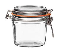 8 Le Parfait Super Terrines - Wide Mouth French Glass Preserving Jars - Zero Waste Packaging (8, 350ml - 12oz)