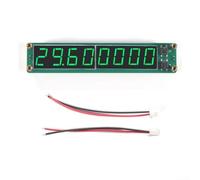 8 LED Digital Frequency Counter Module for Frequency Measurement 0.1MHz to 2400MHz Applied in Signal Analysis and Electronic Testing (green)