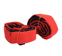 8 Legged Race Bands Fun Outdoor Sports Giant Footstep Nylon Webbing Tram Game Cooperative Team Race Activity for Family Gatherings Team Games Birthday Parties Red