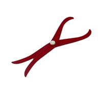 8" Length Bent Leg Acrylic Caliper Clay Sculpture Measuring Pottery Tool for Carving, Shaping, Clay Sculpture, Modeling Pottery Caliper