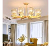 8-Lights Glass Balls Staise Chaner Modern Minimalist Pendant Light,Home Ceiling for High Ceilings Duplex Building Living Room Villa Staise-Smoke Gray lampshade 8 Light (Grey 8 light)