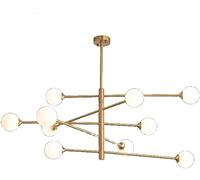 8 Lights Sputnik Chandeliers Mid Century Lighting Modern Pendant Lighting d Industrial Rustic Ceiling Light Fixture for Dining Kitchen Island Bedroom Lighting-d 4t Made in China