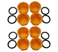 8 Lightweight Fuel Tank Lids For 5 Gallon Tanks, Leakproof Petrol Cans Lids Jerry Can Lids Coarse Thread Tank Lids