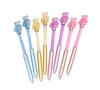 8-Love Bear Twist Ball Pen Shiny and Cute Styling Stationery-Black