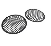 8" Metal Speaker Grille Supplied in Pack of 2 with Black PVC Trim