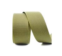 8 Meters 20-50mm Thick 1mm Colored Webbing, Twill Safety Belt, Luggage Strap, Sewing Accessories,Army Green,50mm